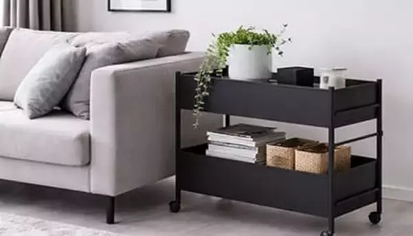 押し入れのデッドスペースを有効活用、タンスのゲンからキャスター付き収納ワゴン