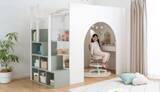 「秘密基地みたい！ ワクワクが止まらない子ども向けロフトベッド「HIDE-A ARCH」」の画像1