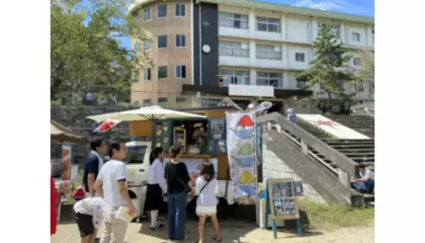 奈良の下市集学校で「ふれあい動物園」開催、キッチンカーや飲食ブースも