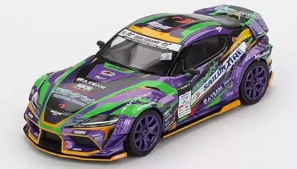 ミニカー「1／64 Toyota GR スープラ KUHL 2021 D1GP EVANGELION RACING」　1月28日発売