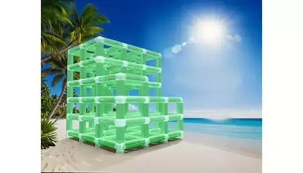 森林伐採を抑制！ジャングルジム型の新しい太陽光発電システムを考案