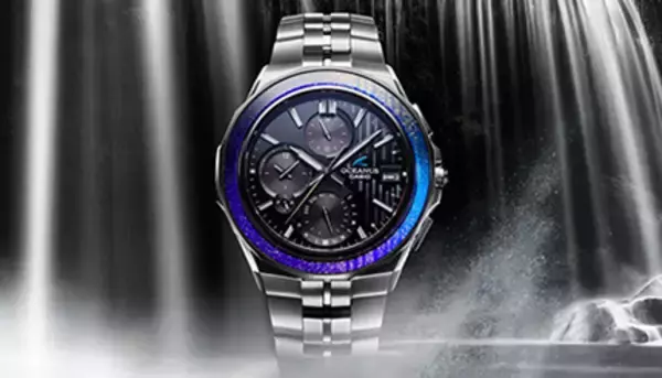 滝の水しぶきを蒔絵で表現した「OCEANUS」限定モデル