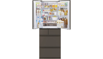 三菱、「A.I.予報」で苦手な「整理整頓の習慣化」を支援する大容量冷蔵庫