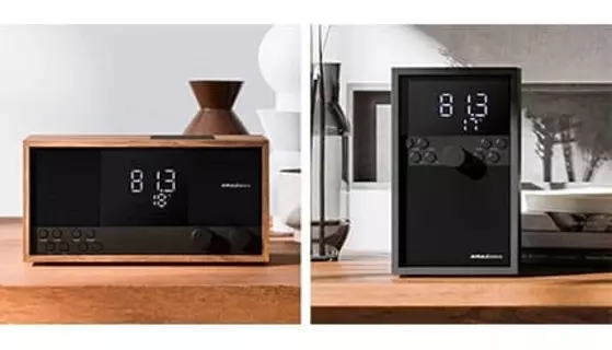 J-WAVEとコラボしたボックス型のクロックラジオ Acer傘下のamadanaから登場