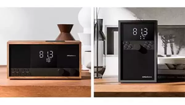 J-WAVEとコラボしたボックス型のクロックラジオ Acer傘下のamadanaから登場