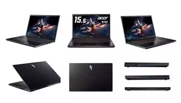 Acerから RTX 5050搭載のゲーミングノートPC 2モデルが登場