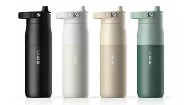 もはやガジェット 水分摂取量をリアルタイム計測 ドイツ生まれの水筒「BRITA LARQ」 内部も自動クリーニングで清潔