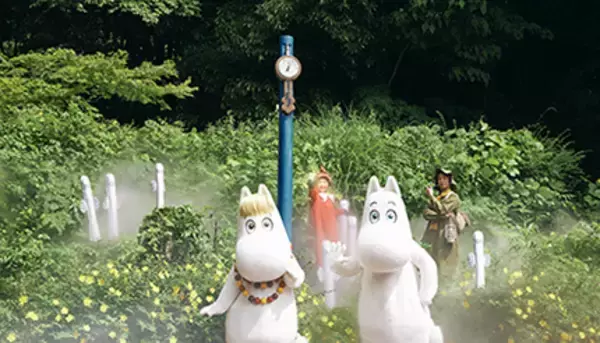 ムーミンバレーパーク、ニョロニョロがやってくる「ムーミン谷の雲海」開催