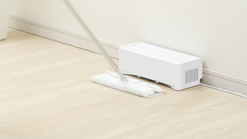 腰をかがむ必要なし ゴミを自動吸引！掃き掃除が楽になる「電気ちりとりNeo」