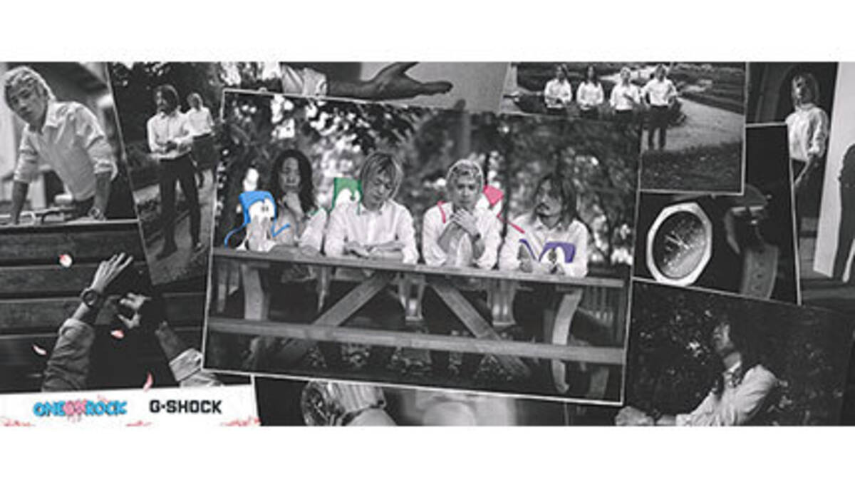 G-SHOCK」と「ONE OK ROCK」結成20周年記念 コラボモデル - エキサイト 