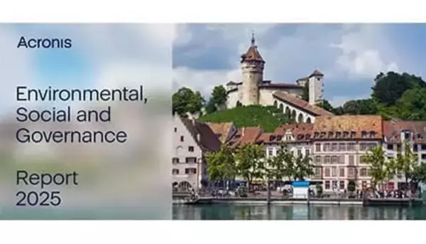 アクロニス、2025年ESGレポートで「AI×サイバー保護」の責任ある成長戦略を発表