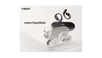 耳をふさがずAIがすべてをこなす、次世代イヤホン「viaim OpenNote」