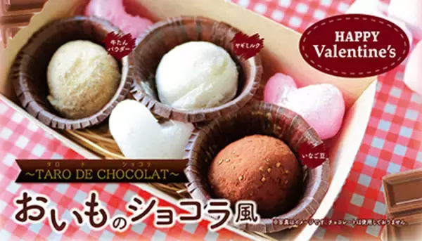 大切な愛犬にもバレンタインの贈り物を　「おいものショコラ風～TARO DE CHOCOLAT～」2月9日より期間限定発売！