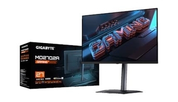 AI活用の画面焼き付き抑制機能を搭載 GIGABYTE 27インチ QHD 有機ELゲーミングモニター「GIGABYTE MO27Q2A」