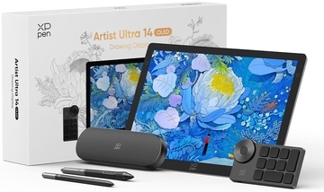 タッチ機能も搭載！　有機ELペンタブレット「Artist Ultra 14」