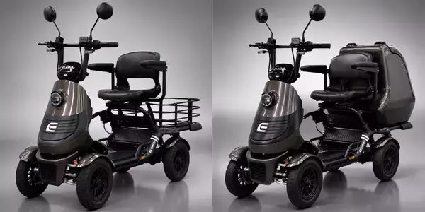 免許不要で乗れる特定小型4輪「ELEGRAN」の最上位モデル
