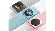 CDみたいな円形スクリーン 手のひらサイズのデジタルオーディオプレーヤーが上陸