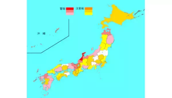 2023年第7週のインフルエンザ患者報告数は6万2101人、前週と比べて1500人程度の減少