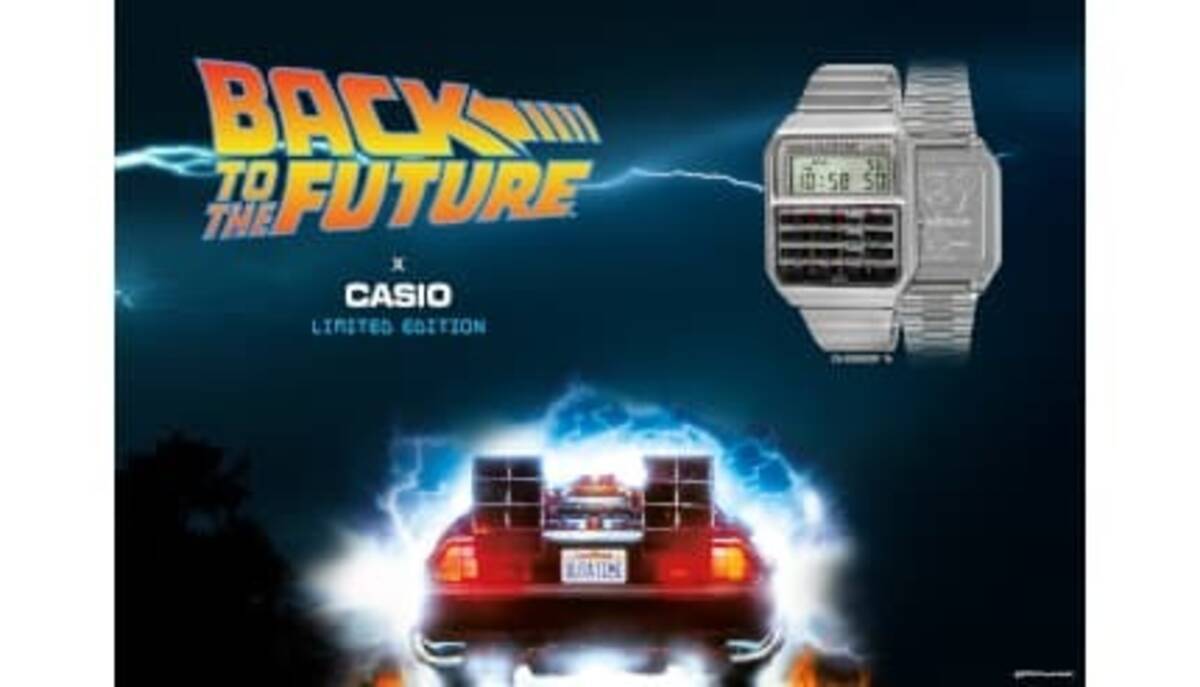 公開40周年記念！ 「バック・トゥ・ザ・フューチャー」モチーフの 