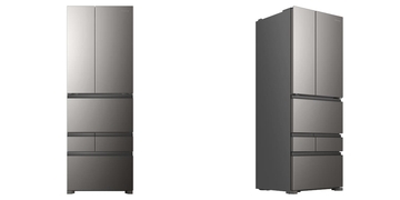ハイセンス、コンパクトで大容量の6ドア冷凍冷蔵庫「HR-FH50S」