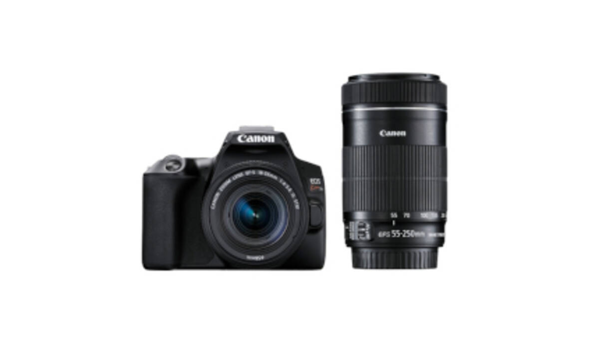 Canon Eos 久しく Kissx10 3つレンズ、バッテリー2つ付き