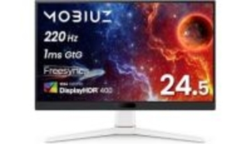 MOBIUZ EX251が首位に！　ゲーミングディスプレー人気ランキングTOP10　2025/12/20
