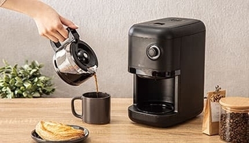 ニトリとエディオンが共同開発、1万円を切るコーヒーメーカー