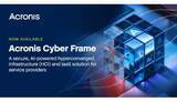 「保護が標準のクラウド基盤で収益性と自由度を両立、アクロニスが次世代IaaS「Cyber Frame」」の画像1