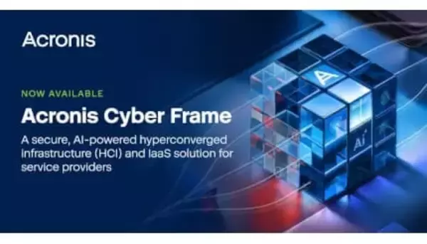 保護が標準のクラウド基盤で収益性と自由度を両立、アクロニスが次世代IaaS「Cyber Frame」