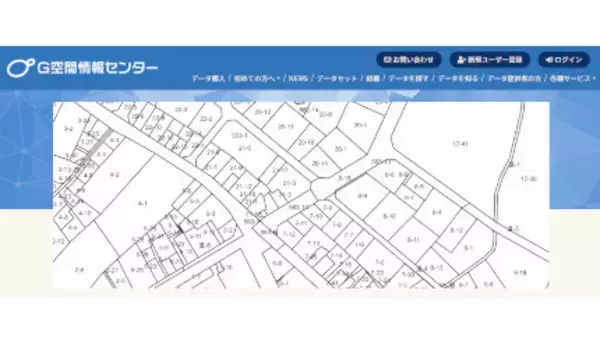 「G空間情報センター」で「登記所備付地図」の電子データの一般公開スタート
