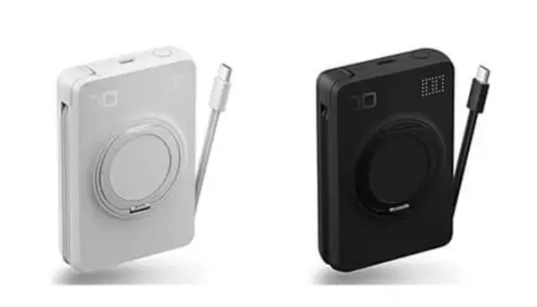 使い方は4通り 多機能な半固体モバ充 CIOの「SMARTCOBY Ex05 Wireless2.2 Pro CABLE SS10K」