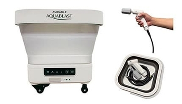 ヤマダデンキ、「ミラブル アクアブラスト」を販売！水道ホースや電源が届かないベランダ、浴室、アウトドアなどで使用できる