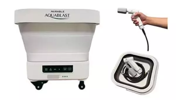 ヤマダデンキ、「ミラブル アクアブラスト」を販売！水道ホースや電源が届かないベランダ、浴室、アウトドアなどで使用できる