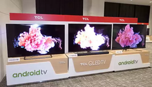 中国TCLエレクトロニクス、量子ドットLED技術採用の4K Android対応「QLED」液晶テレビを発売