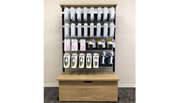 凸版印刷、吊り下げ型陳列棚のICタグで店頭在庫をリアルタイム管理