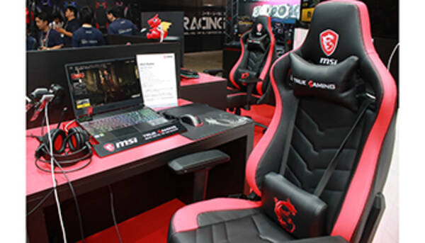 東京ゲームショウ2019 Pcから椅子まで Msiならゲームに必要な環境が全てそろう 2019年9月12日 エキサイトニュース