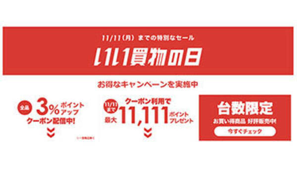 ビックカメラ Ec限定で最大13 還元 いい買物の日 キャンペーン 最大円分のポイントも 19年11月8日 エキサイトニュース