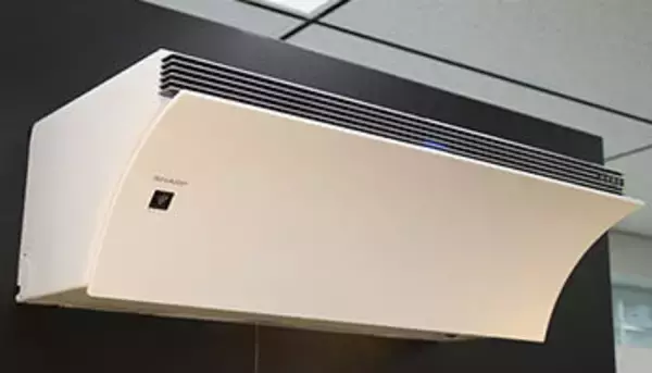 シャープ、業界唯一の「空気清浄機」付きエアコン　従来比99％ホコリ侵入抑制