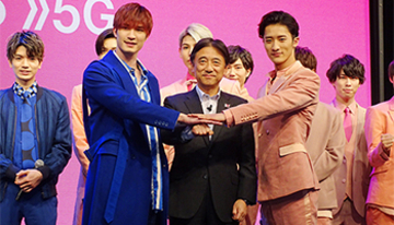 5G＋VRで音楽ライブの最前列を体験！　ドコモがモバイル向けの新動画サービスを発表