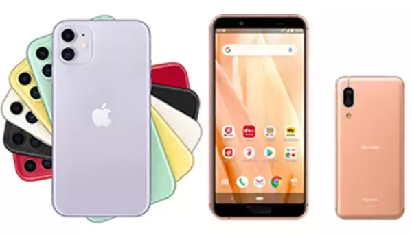 iPhone 11とAQUOS sense3の熾烈なTOP争い、今売れているスマートフォンTOP10は？