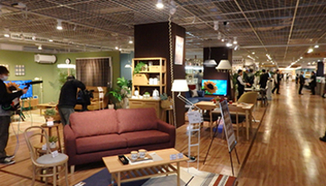 ヤマダ電機の住宅事業を具現化、大塚家具とのコラボ店舗オープン