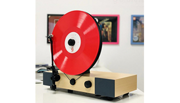 アコースティックなレコードプレイヤー、Glotureが発売