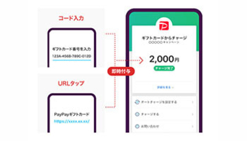 「PayPayギフトカード」、アンケート回答などの謝礼に
