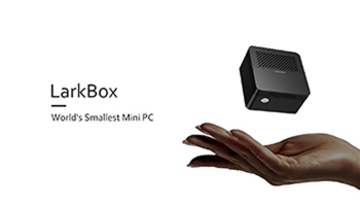 サイズはリンゴ大、CHUWIが世界最小クラスの4K対応ミニPC「LarkBox」発表