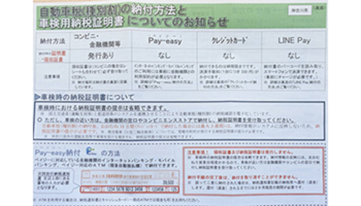 簡単 便利なスマホで請求書払い 自動車税の支払いだけは注意 年5月8日 エキサイトニュース