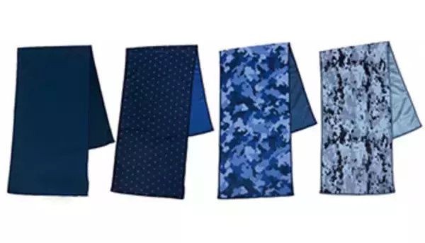 濡らさなくても冷たい放熱クーリングタオル、「SUPER COOLING TOWEL TERAX」発売