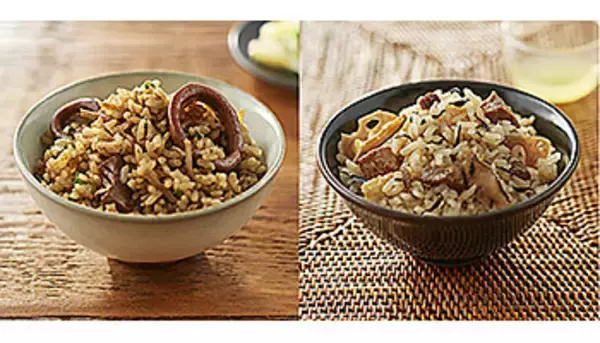 「無印良品から秋の「炊き込みごはんの素」、いかと生姜、沖縄風豚角煮の2種」の画像