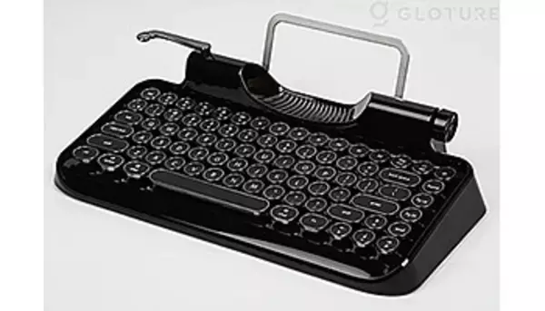 タイプライター風キーボード「Rymek Full Black Edition」、GLOTURE.JPに限定数で入荷