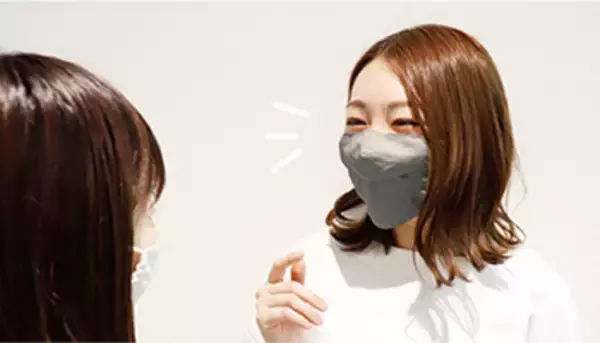 マスクール、上下セパレート構造の新形状マスク 呼吸しやすく蒸れにくい