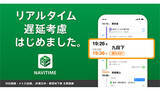 「「NAVITIME」がリアルタイムで列車遅延を計算、ルート検索機能を改善」の画像1